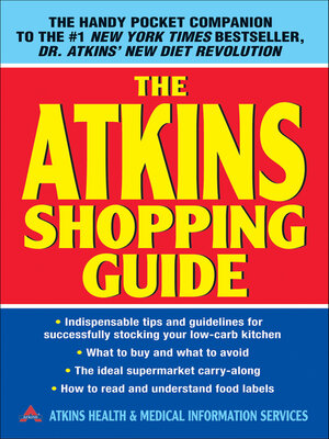 cover image of The Atkins Shopping Guide